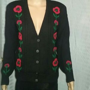 SWEATER /Susan Bristol sh 15 sl 23 Len 24red